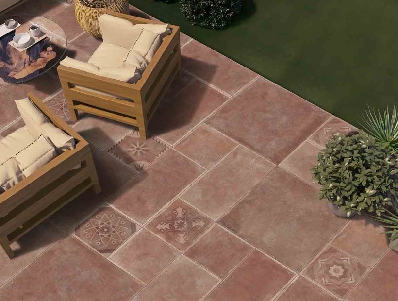 Construction materials and laminate tile fitting supplied by trusted Indore tile dealers.